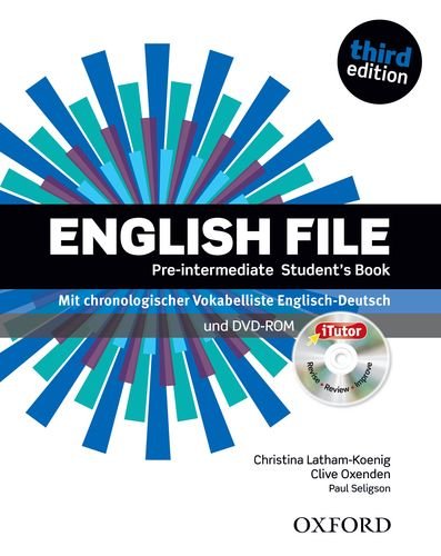 English File. Pre Intermediate Student's Book & iTutor Pack (DE/AT/CH) Foreign Languages ​​& Dictionaries