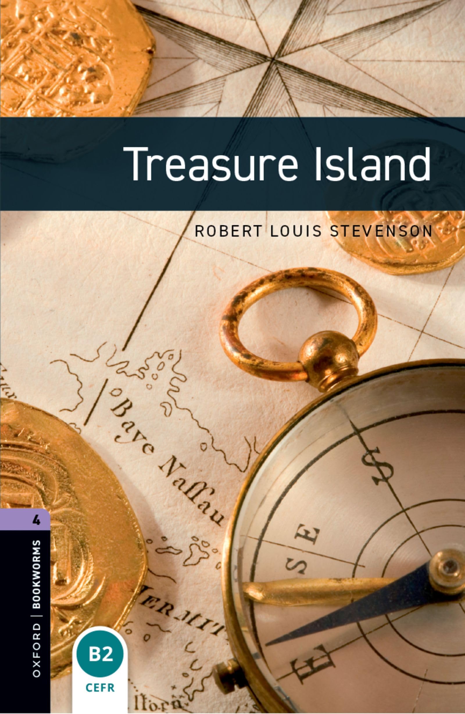Oxford Bookworms Library: Level 4: Treasure Island audio pack book