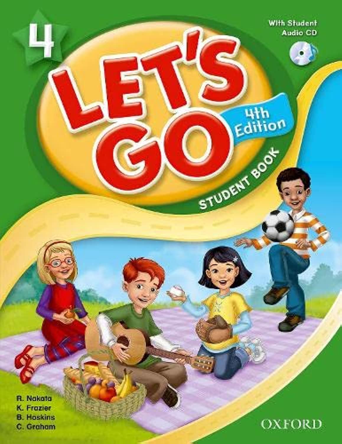 Let's Go 4 Student Book with Audio CD: Language Level: Beginning to High Intermediate. Interest Level: Grades K-6. Approx. Reading Level: K-4 Foreign Languages ​​& Dictionaries