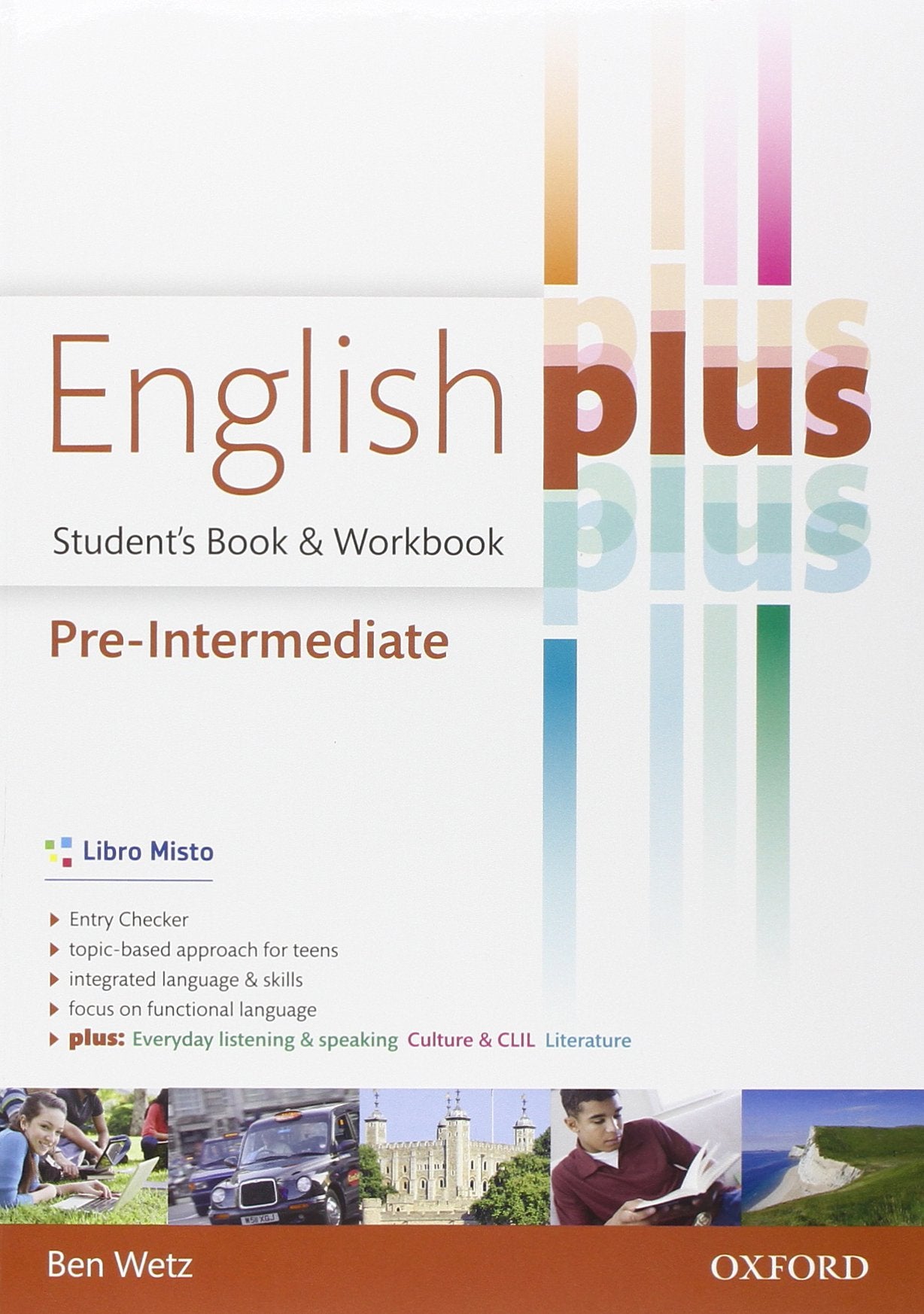 English plus. Pre-intermediate. Student's book-Workbook. Ediz. standard. Per le Scuole superiori. Con CD Audio. Con espansione online Professional & Reference Books