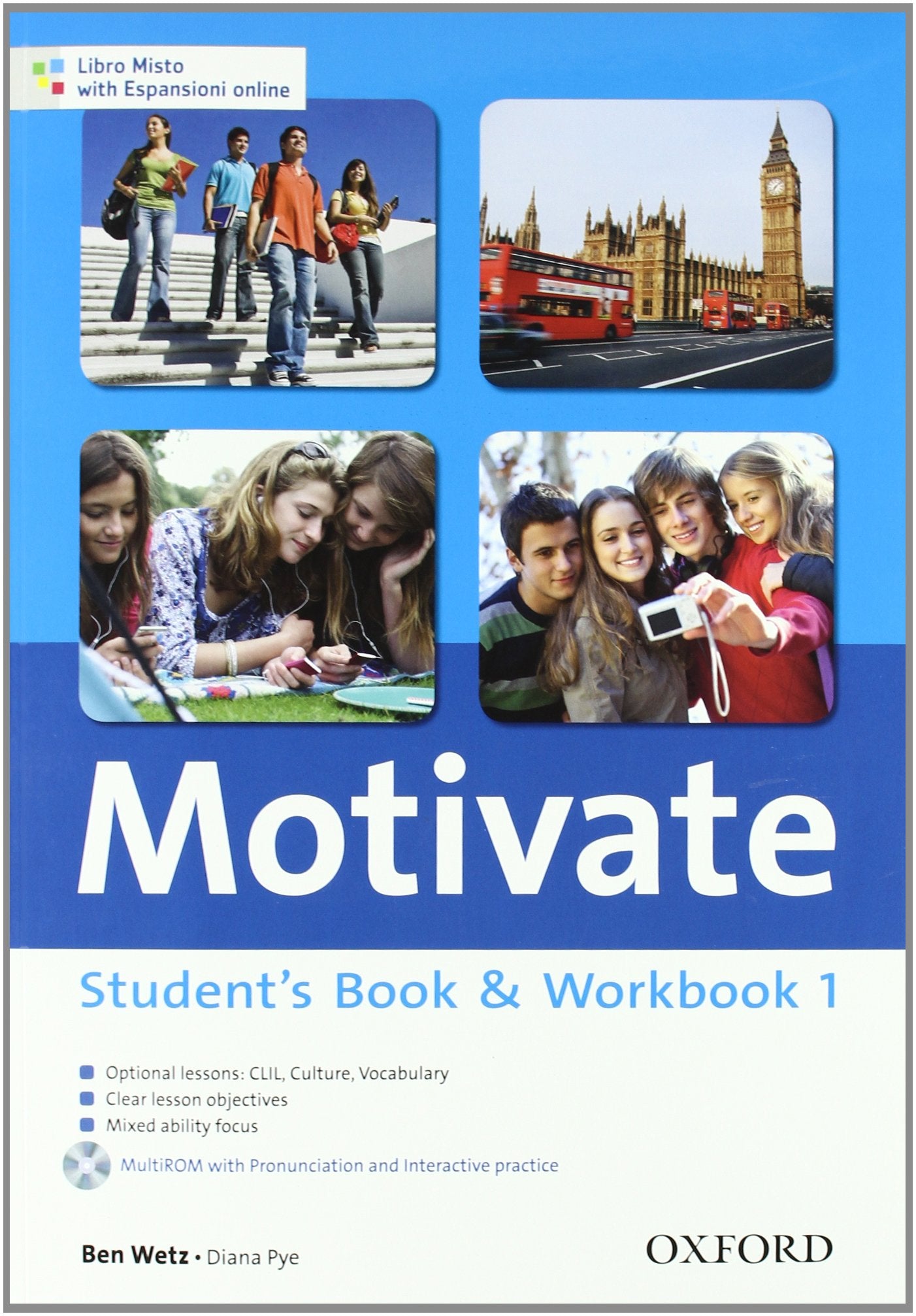 Motivate. Student's book-Workbook. Per le Scuole superiori. Con Multi-ROM. Con espansione online (Vol. 1) book