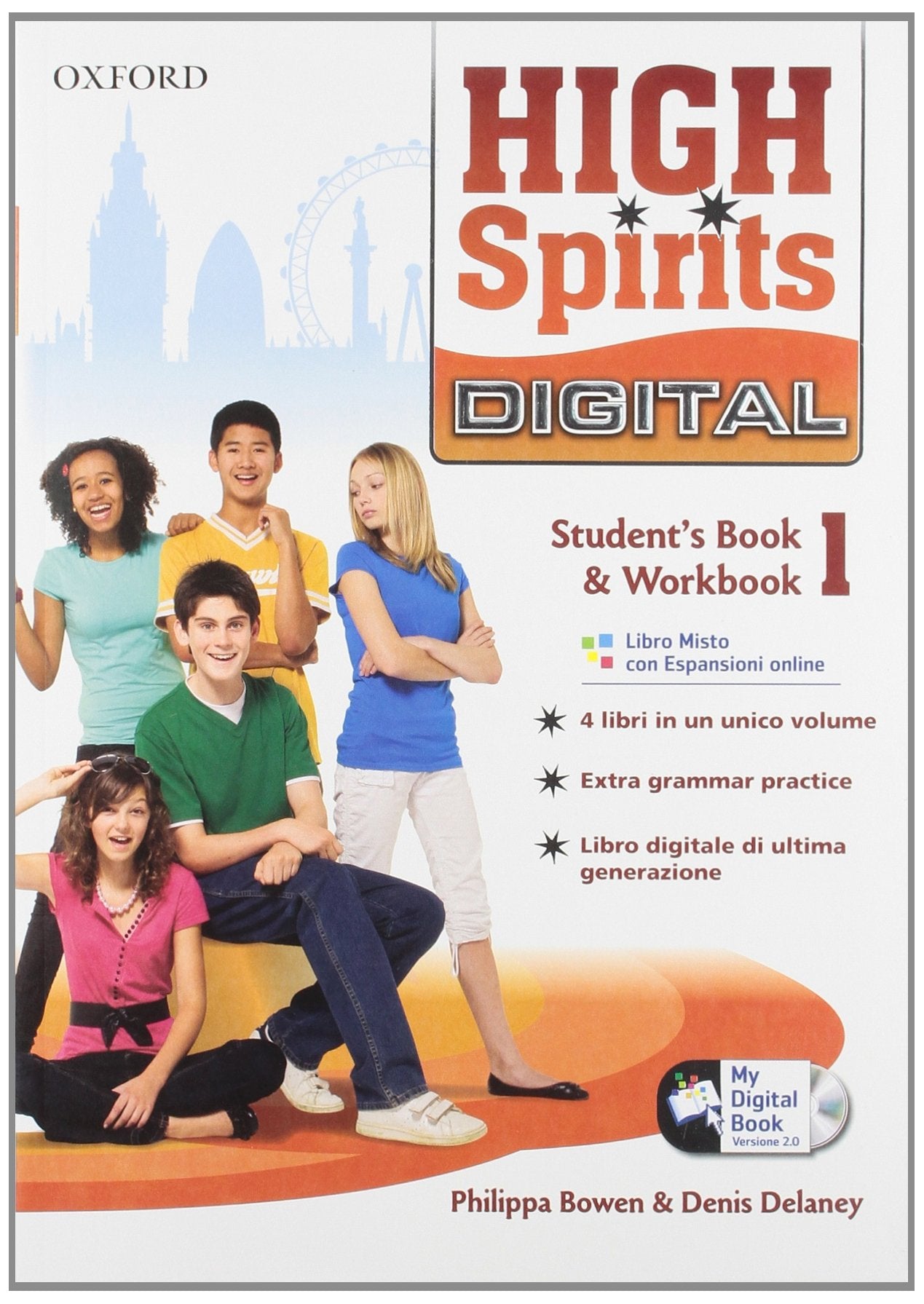 High spirits digital. Student's book-Workbook-Mydigitalbook 2.0. Per la Scuola media. Con CD-ROM. Con espansione online (Vol. 1) book