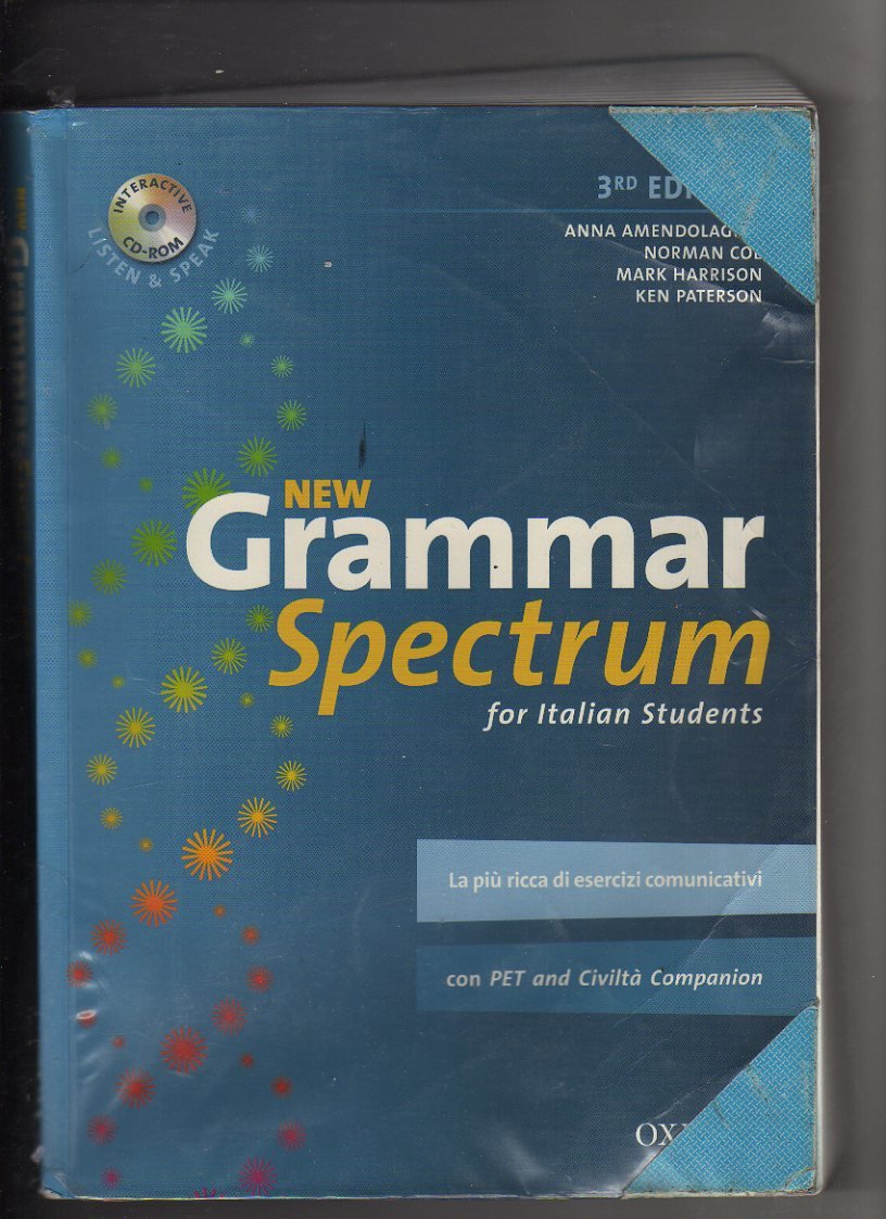 New grammar spectrum for italian students. Per il Liceo classico book