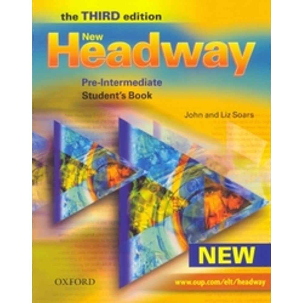 Product Image: New Headway Pre-Intermediate: Student's Book 3rd Edition