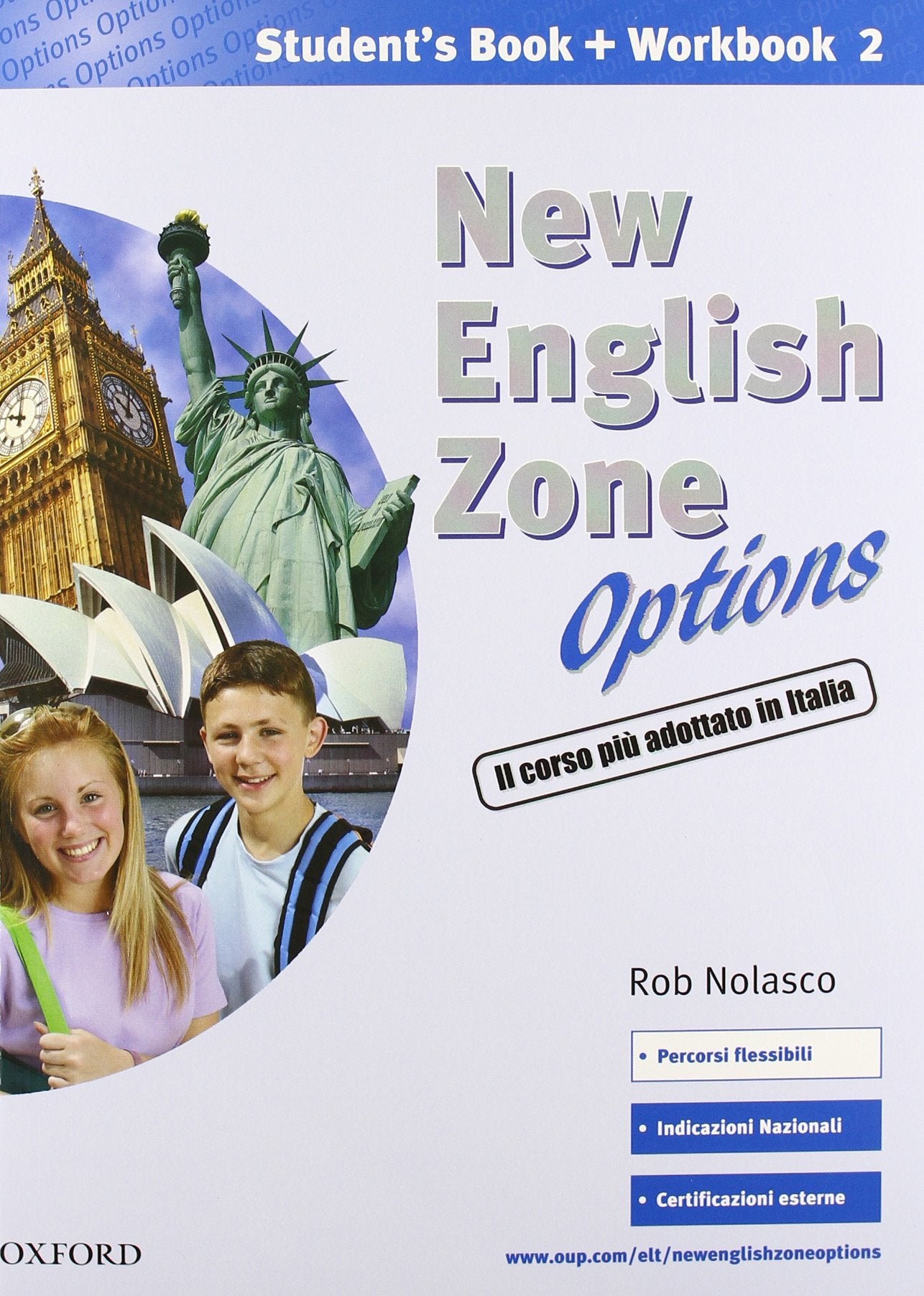 New english zone. Options. Student's multimedia pack: Student's book-Workbook-Extra book. Per la Scuola media. Con CD Audio. Con CD-ROM (Vol. 2) book