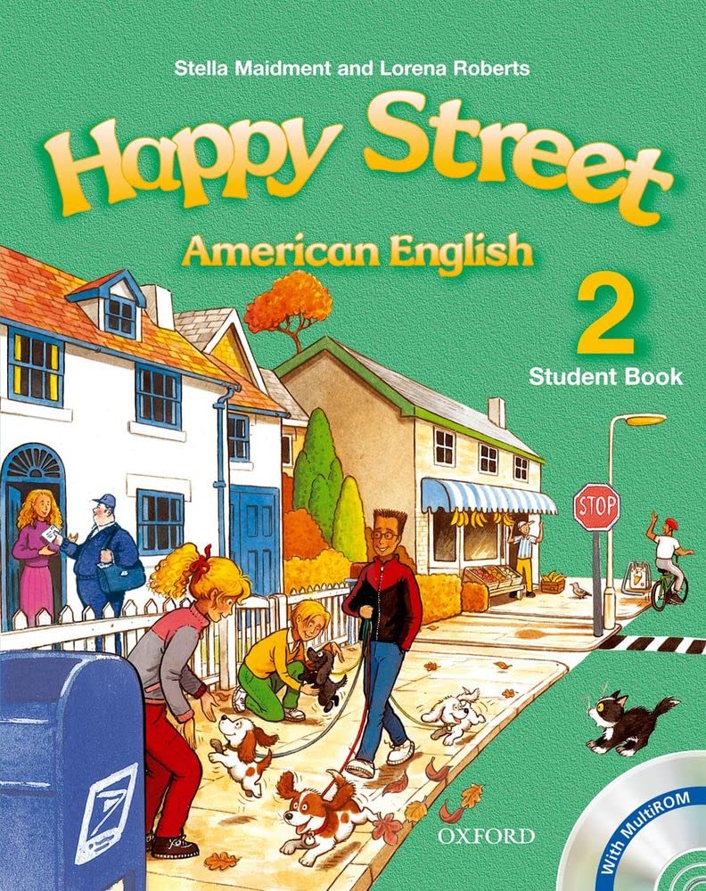 American Happy Street: 2: Student Book with MultiROM book