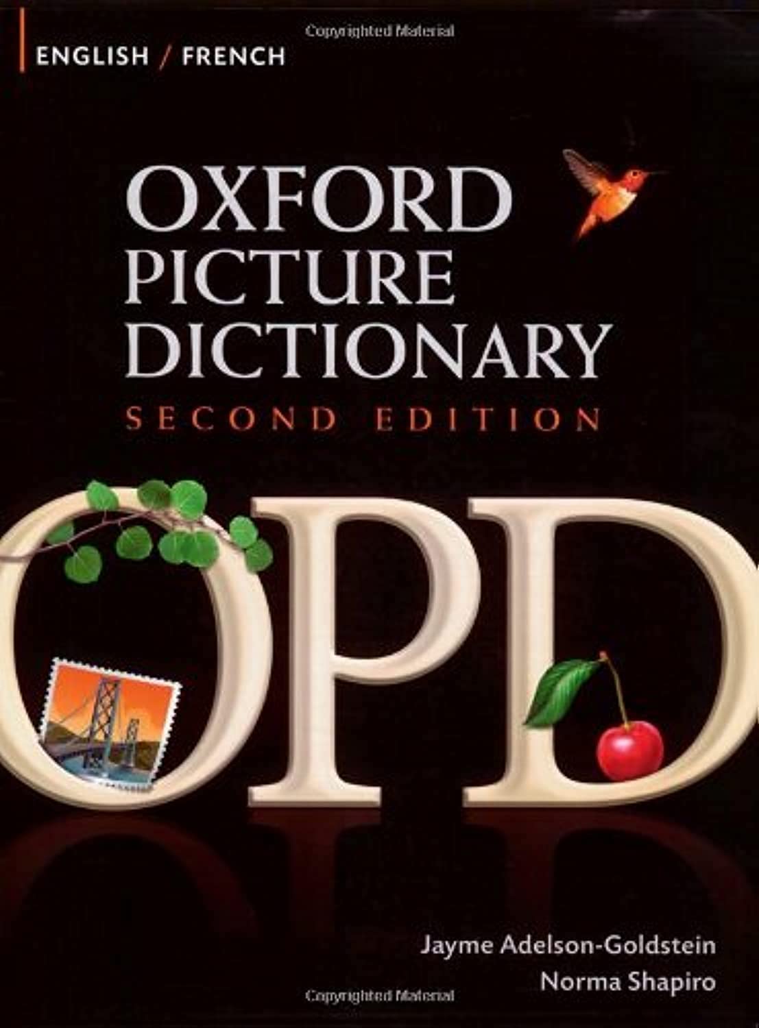 Oxford Picture Dictionary english-french book