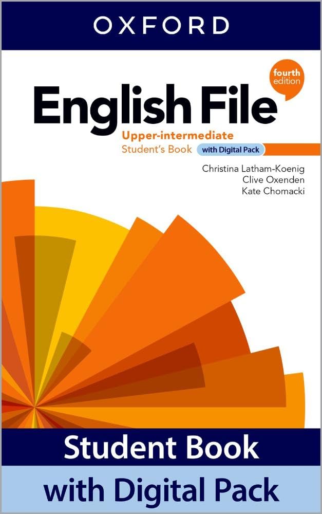 English File: Upper Intermediate: Student Book with Digital Pack Foreign Languages ​​& Dictionaries