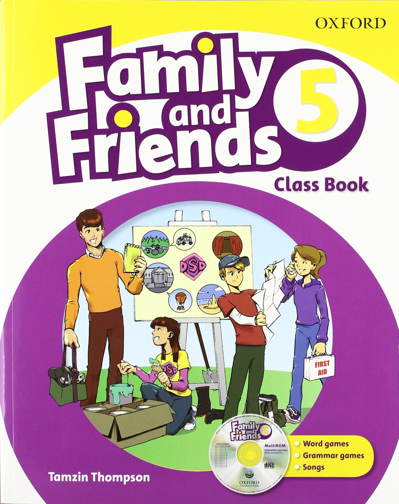 Family & Friends 5. Class Book and Multi-ROM Pack book
