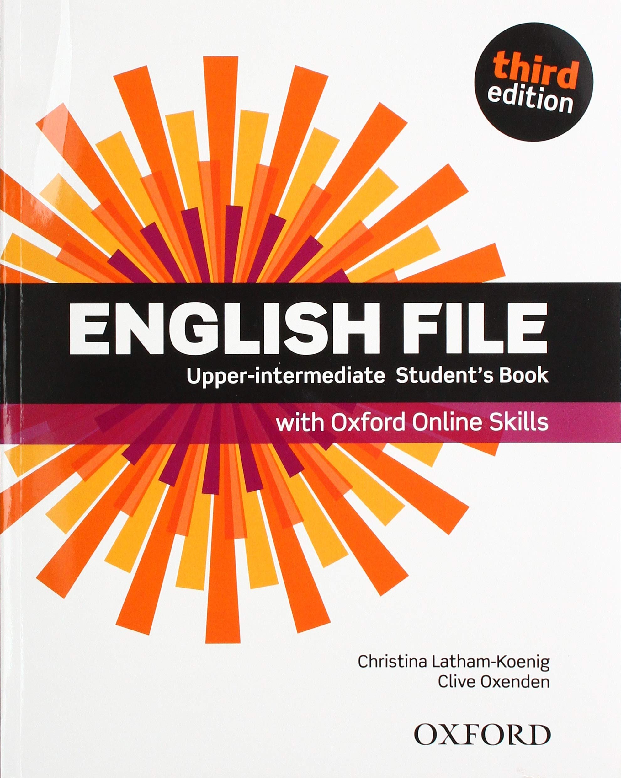 English File: Upper-Intermediate: Student's Book with Oxford Online Skills Foreign Languages ​​& Dictionaries