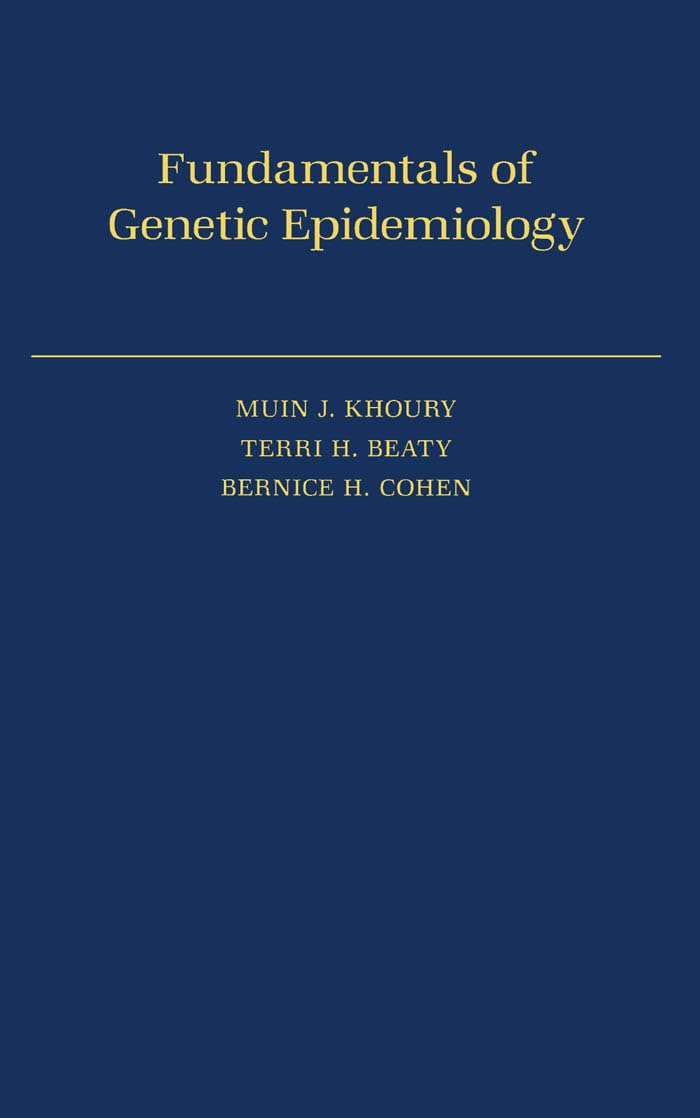 Fundamentals of Genetic Epidemiology book