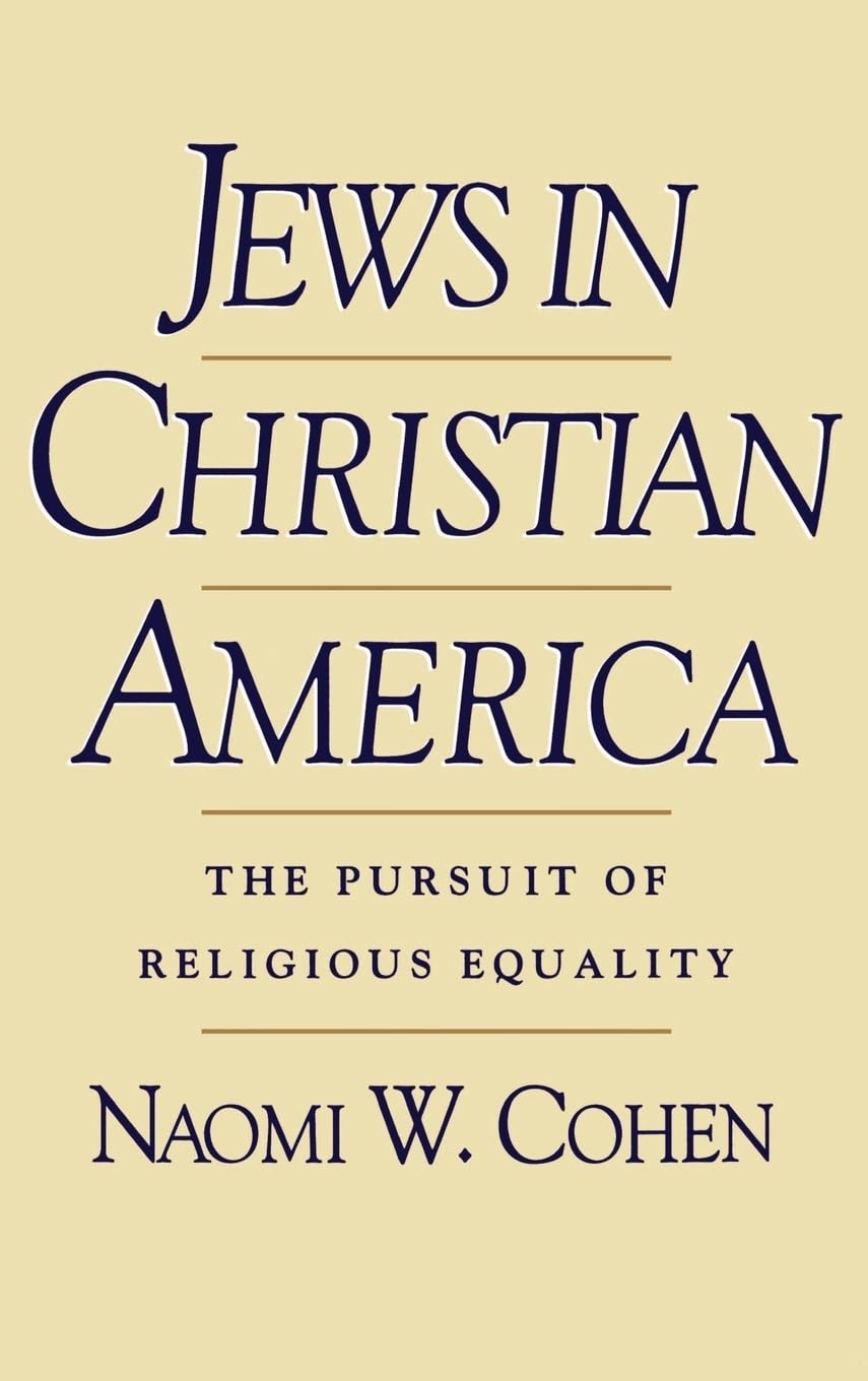 Jews in Christian America Social Sciences