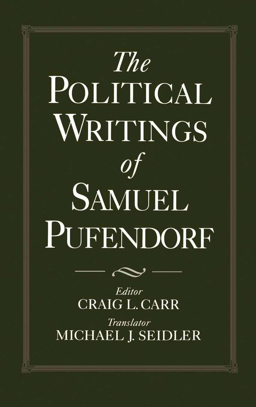 The Political Writings of Samuel Pufendorf Law