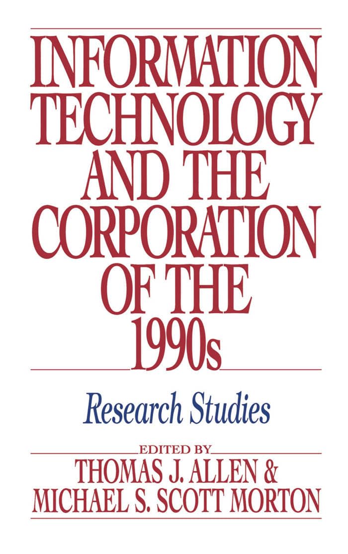 Information Technology and the Corporation of the 1990s Law