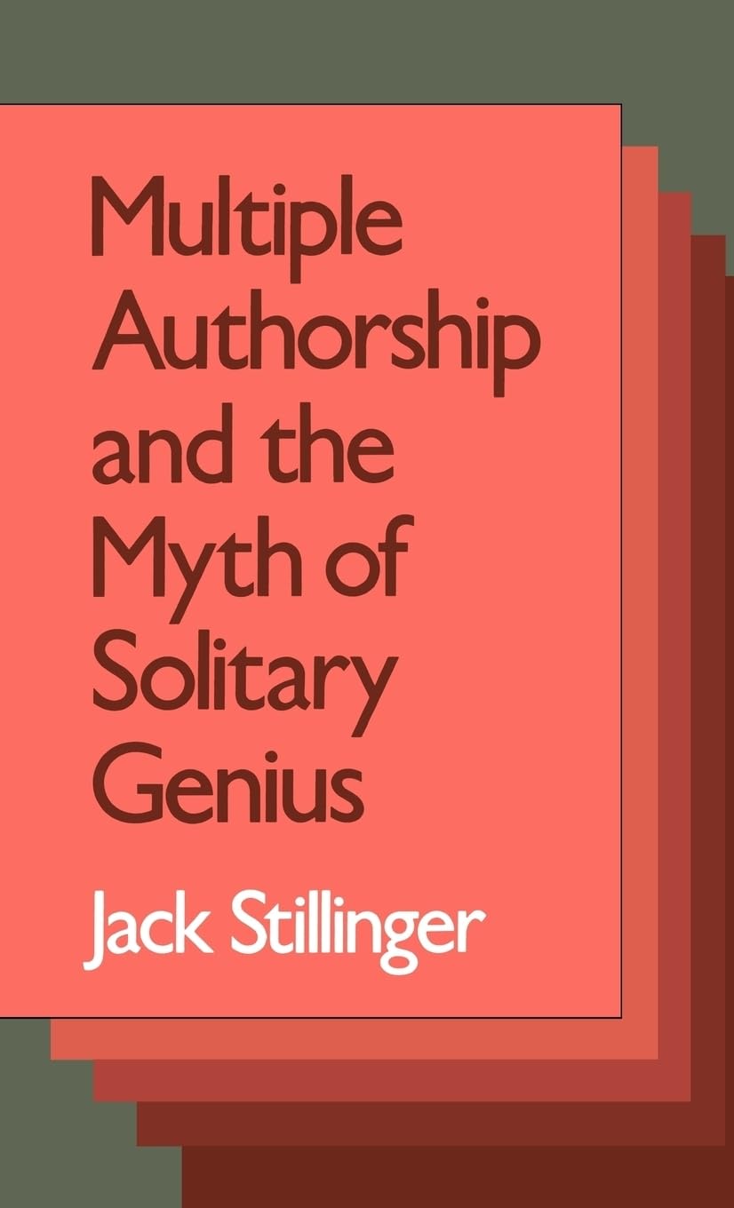 Multiple Authorship and the Myth of Solitary Genius Law