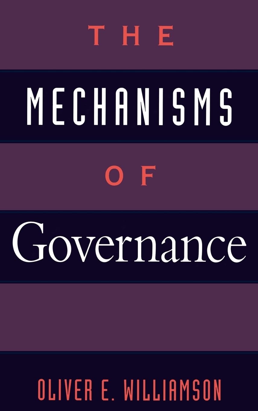 The Mechanisms of Governance Law