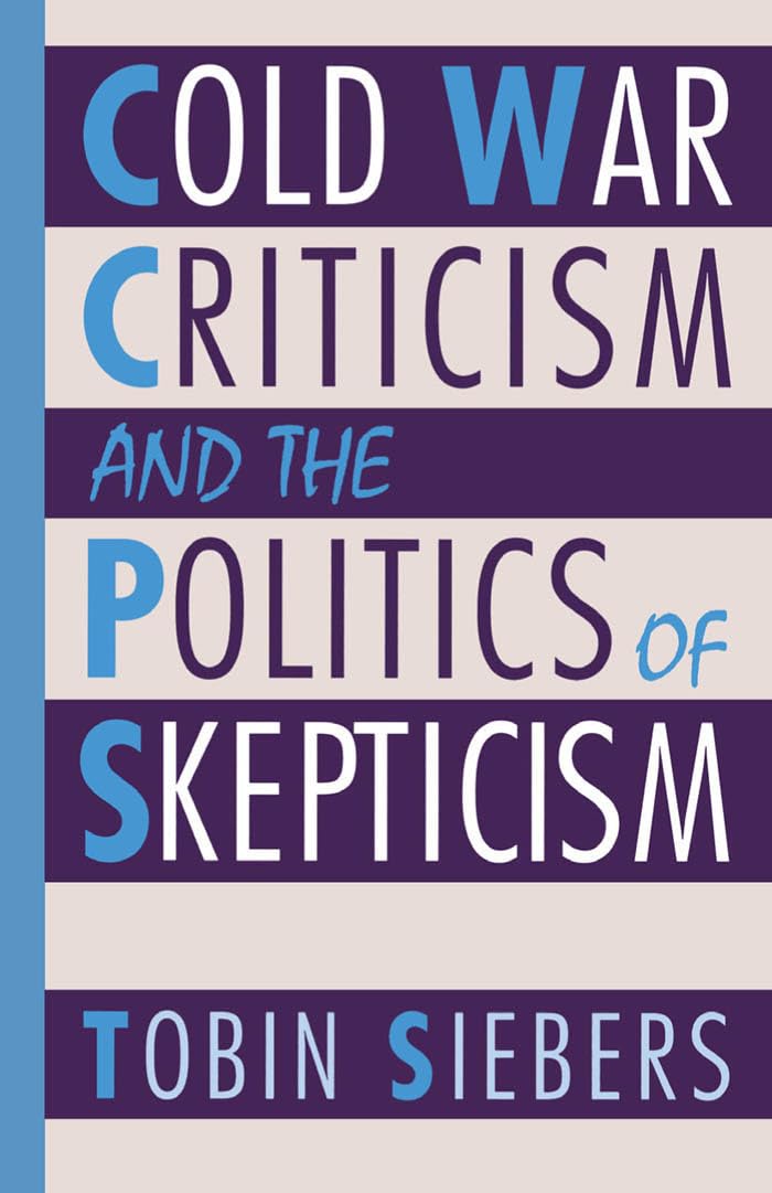 Cold War Criticism and the Politics of Skepticism book
