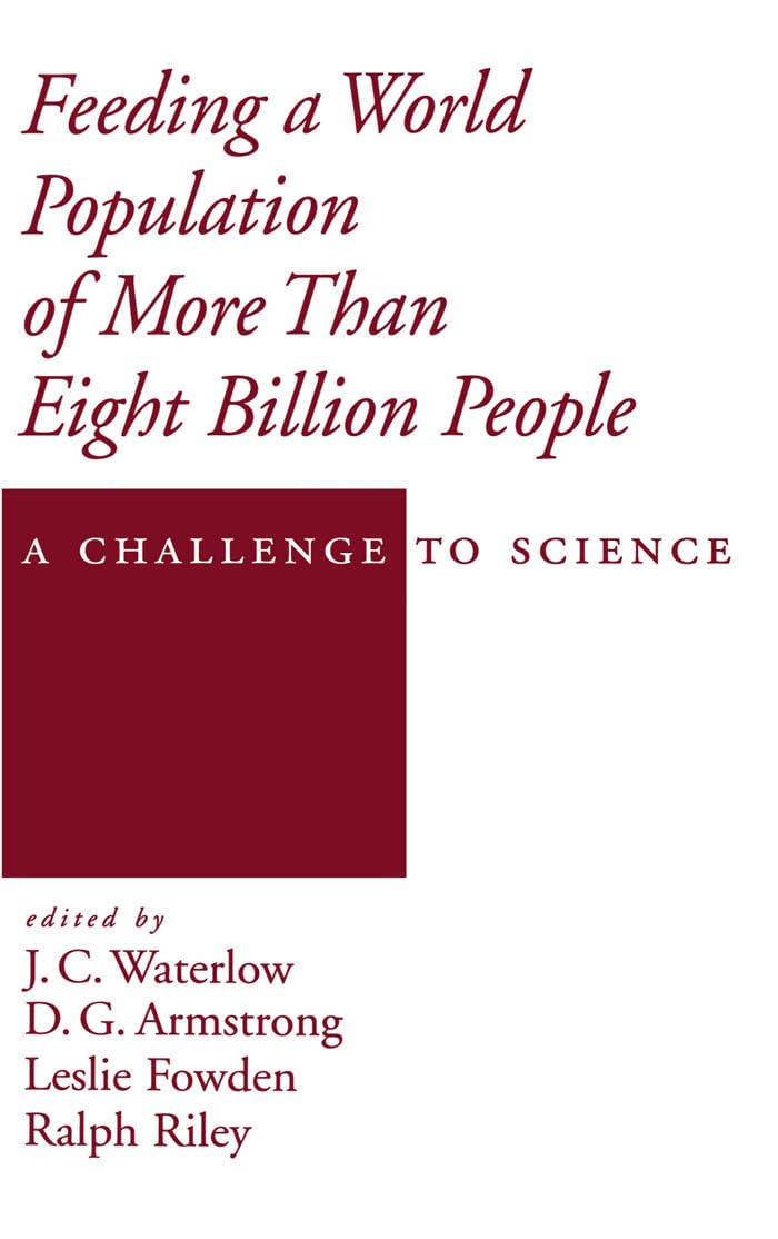 Feeding a World Population of More Than Eight Billion People Business, Finance & Career