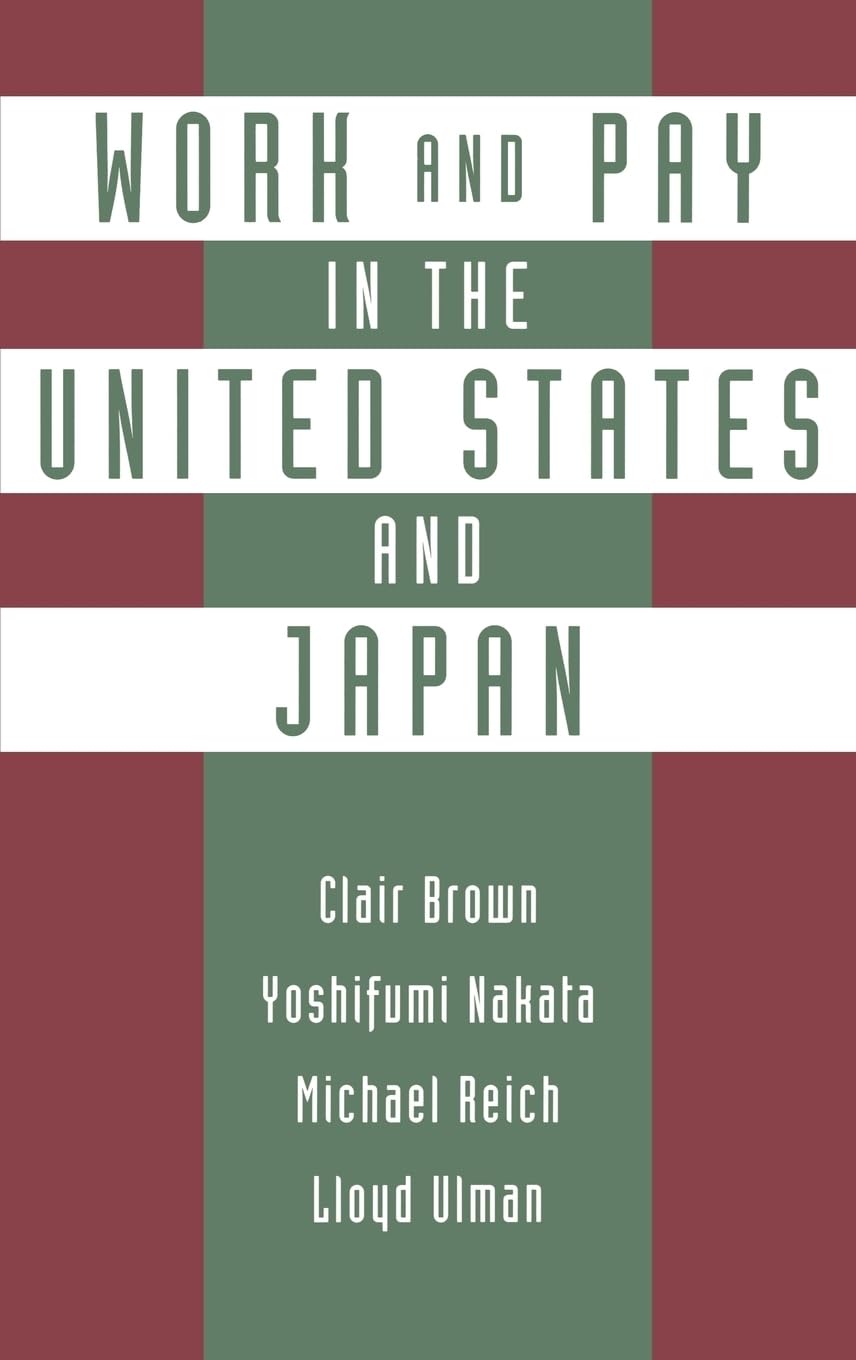 Work and Pay in the United States and Japan Law