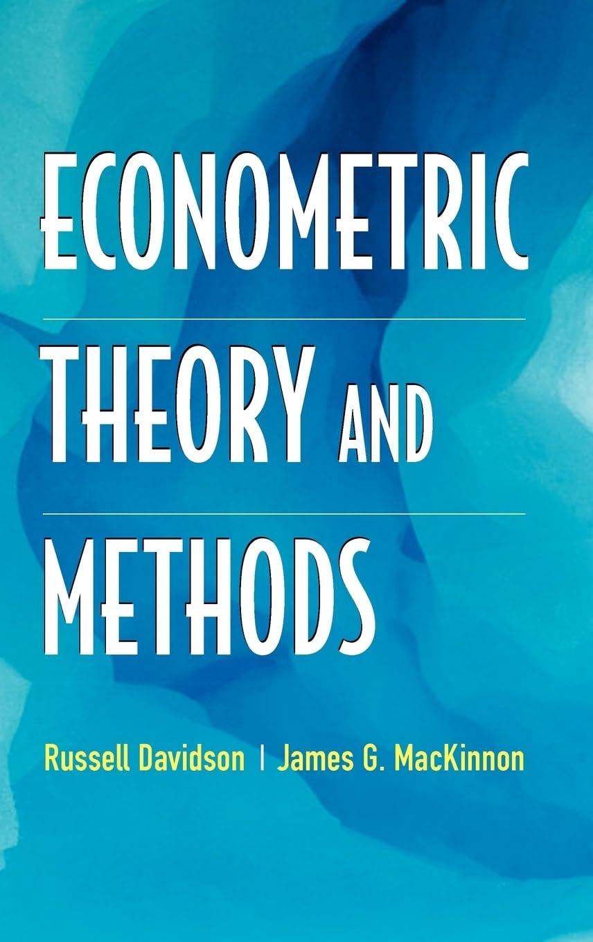Econometric Theory and Methods Law