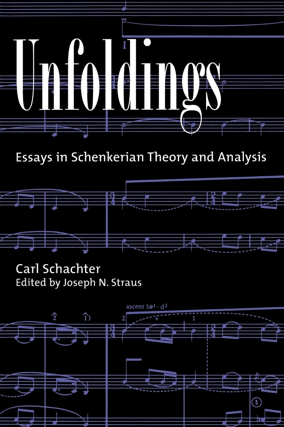 Unfoldings: Essays in Schenkerian Theory and Analysis Arts & Music