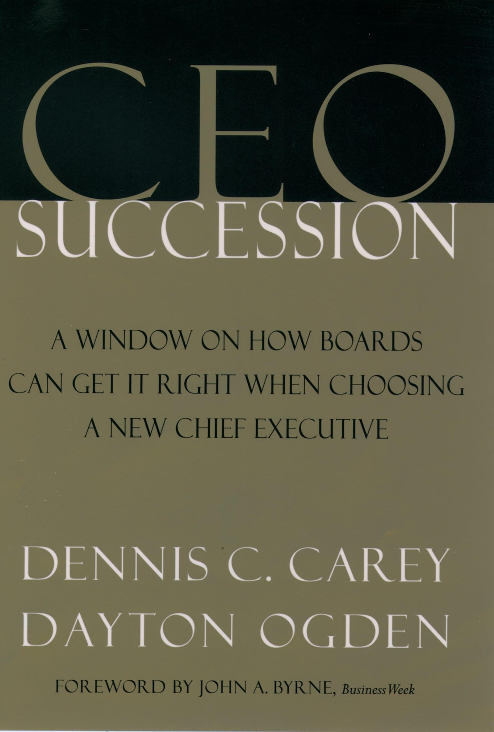 Product Image: CEO Succession