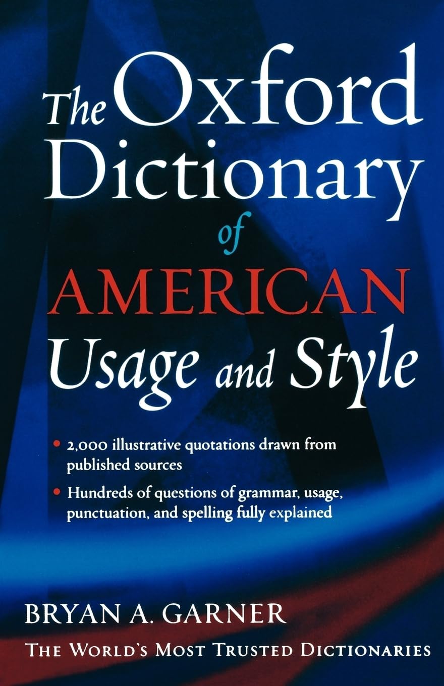 The Oxford Dictionary of American Usage and Style Social Sciences