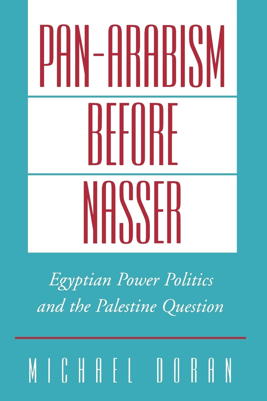 Pan-Arabism before Nasser : Egyptian Power Politics and the Palestine Question book