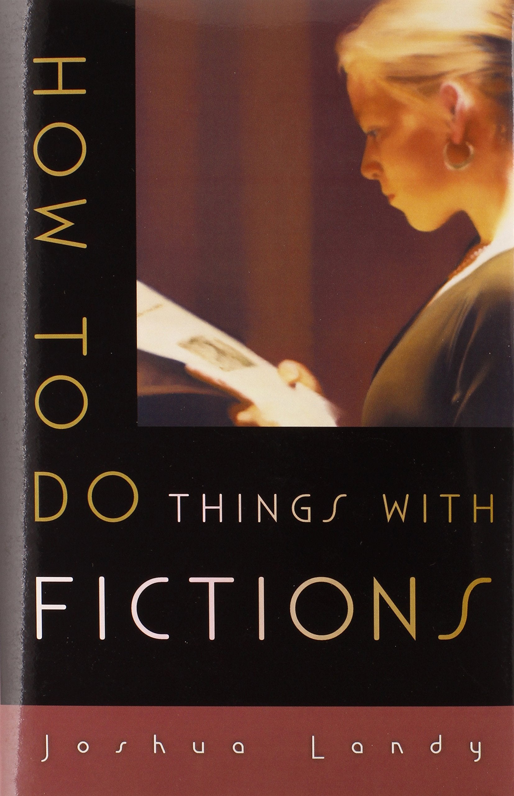 How to Do Things with Fictions Philosophy