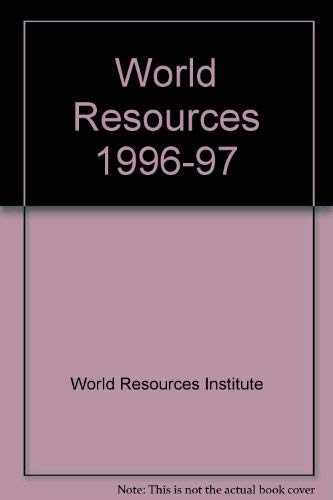 Product Image: World Resources 1996-97