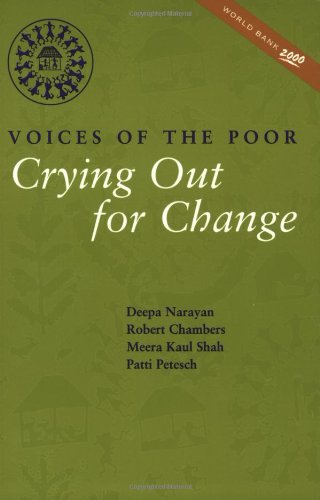 Crying Out for Change: Voices of the Poor book