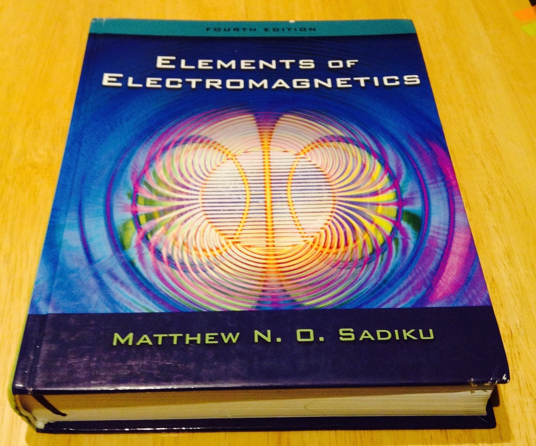 Elements of Electromagnetics (The Oxford Series in Electrical And Computer Engineering) Business & Technology