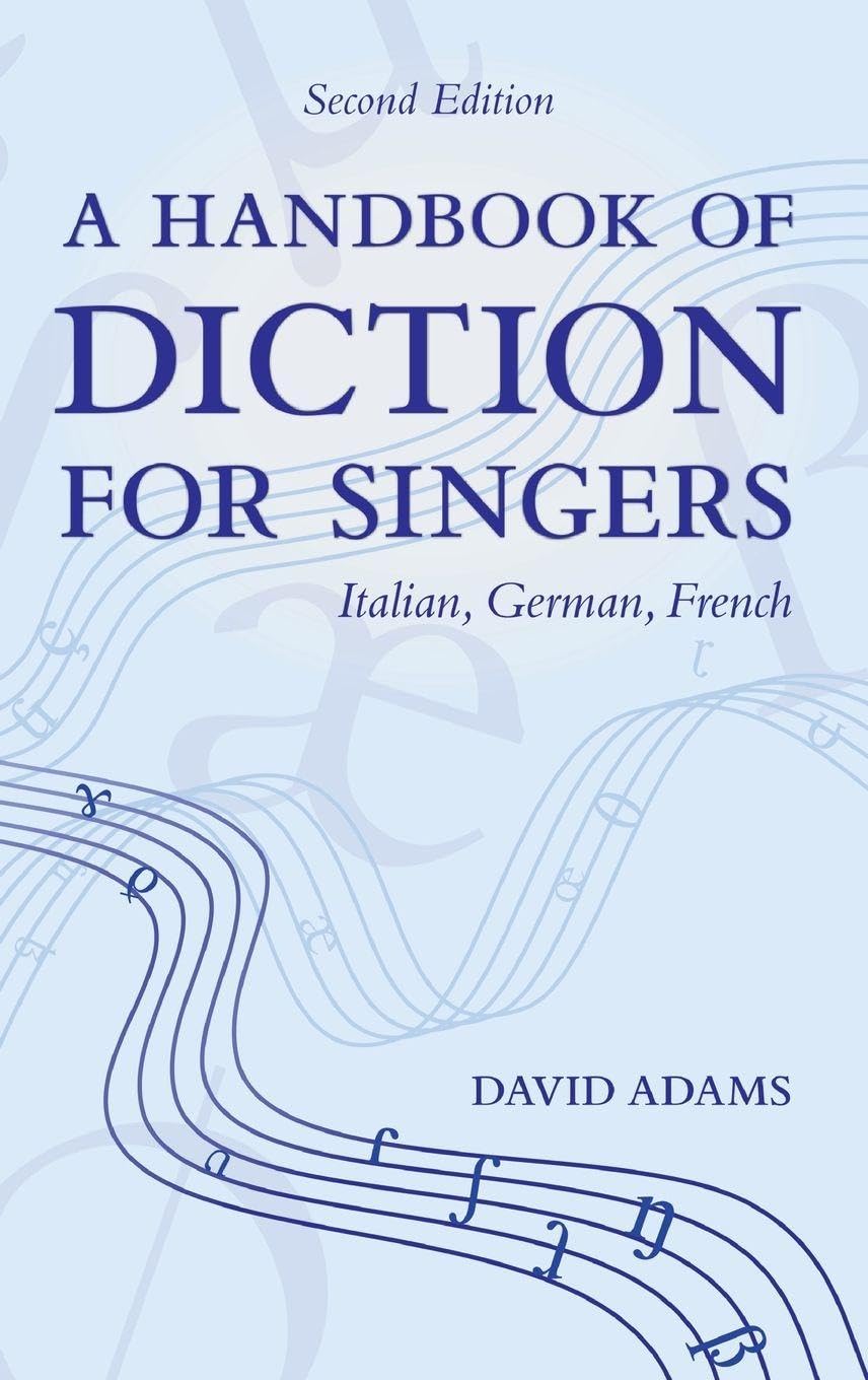 A Handbook of Diction for Singers Foreign Languages ​​& Dictionaries