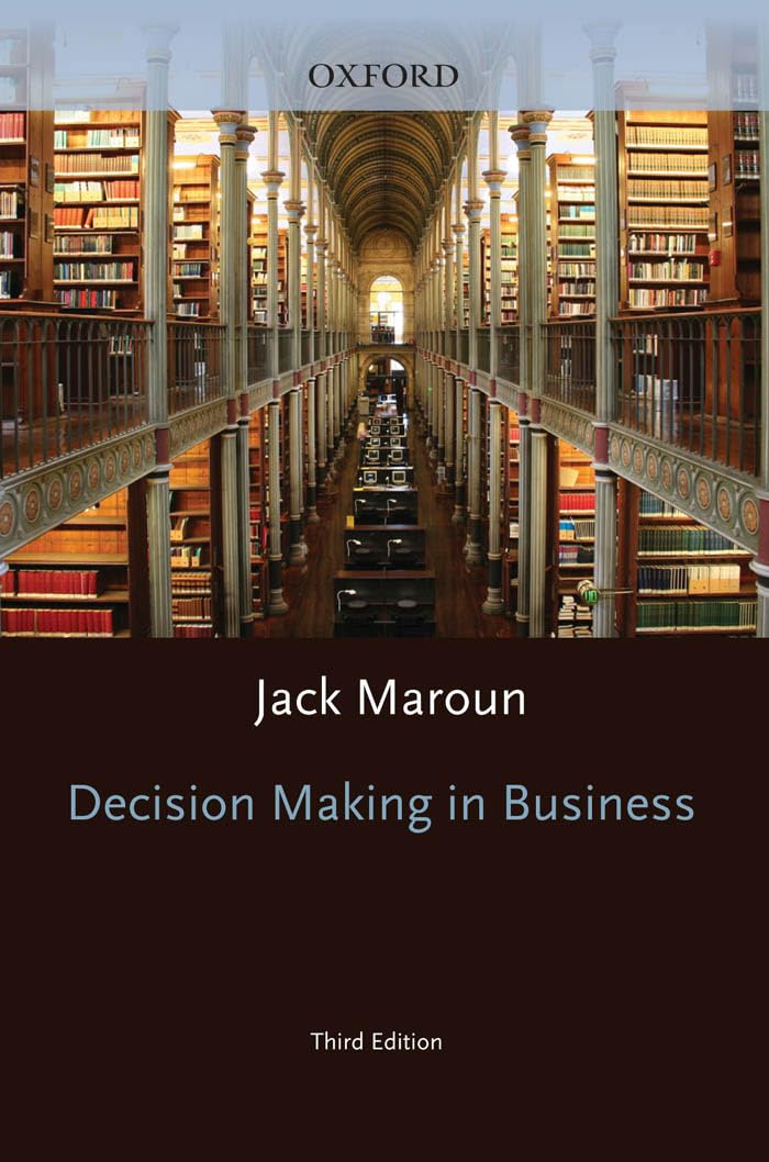Product Image: Decision Making in Business