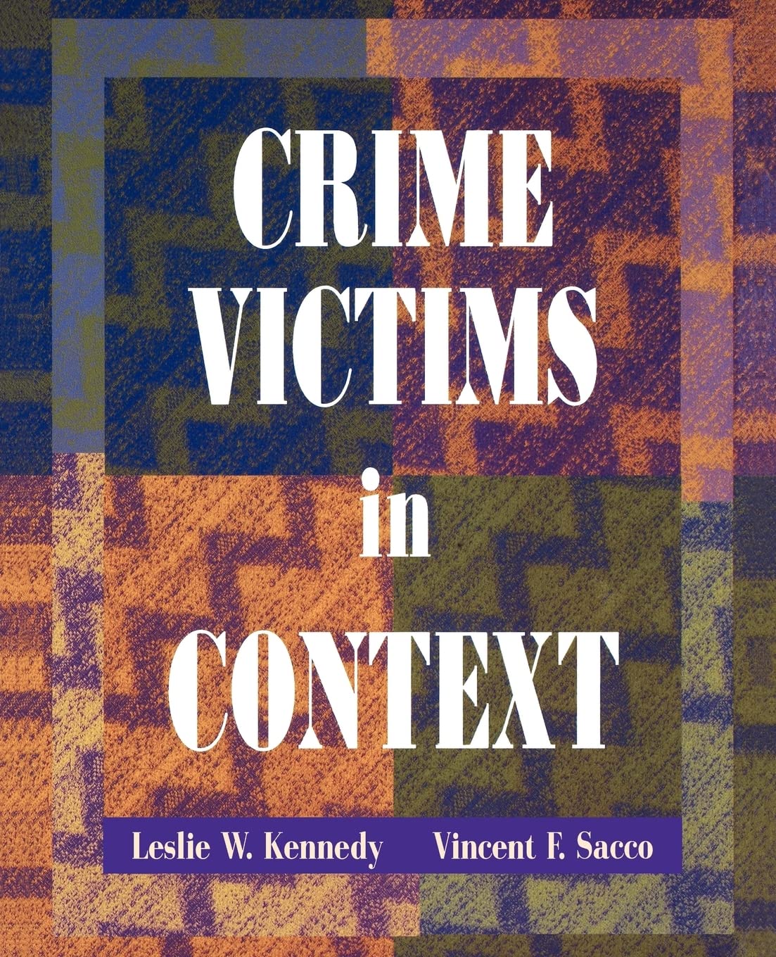 Product Image: Crime Victims in Context
