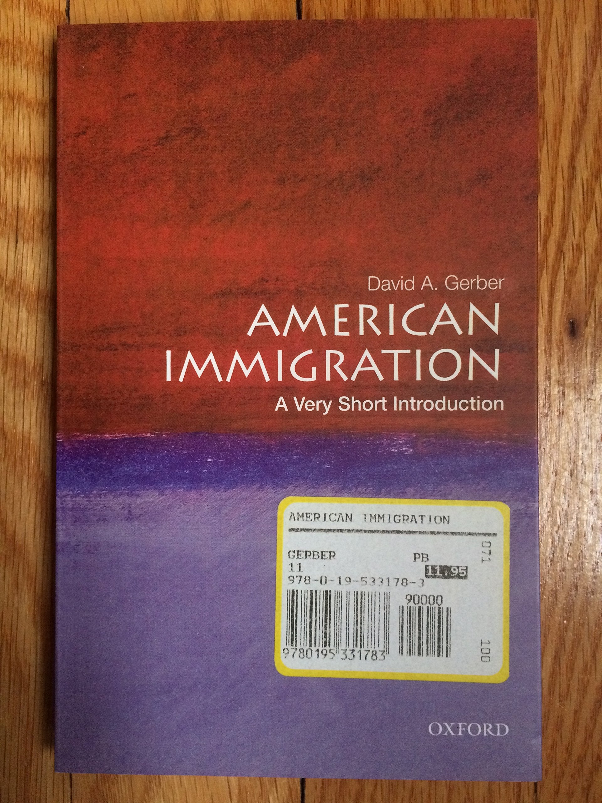 American Immigration: A Very Short Introduction (Very Short Introductions) Law