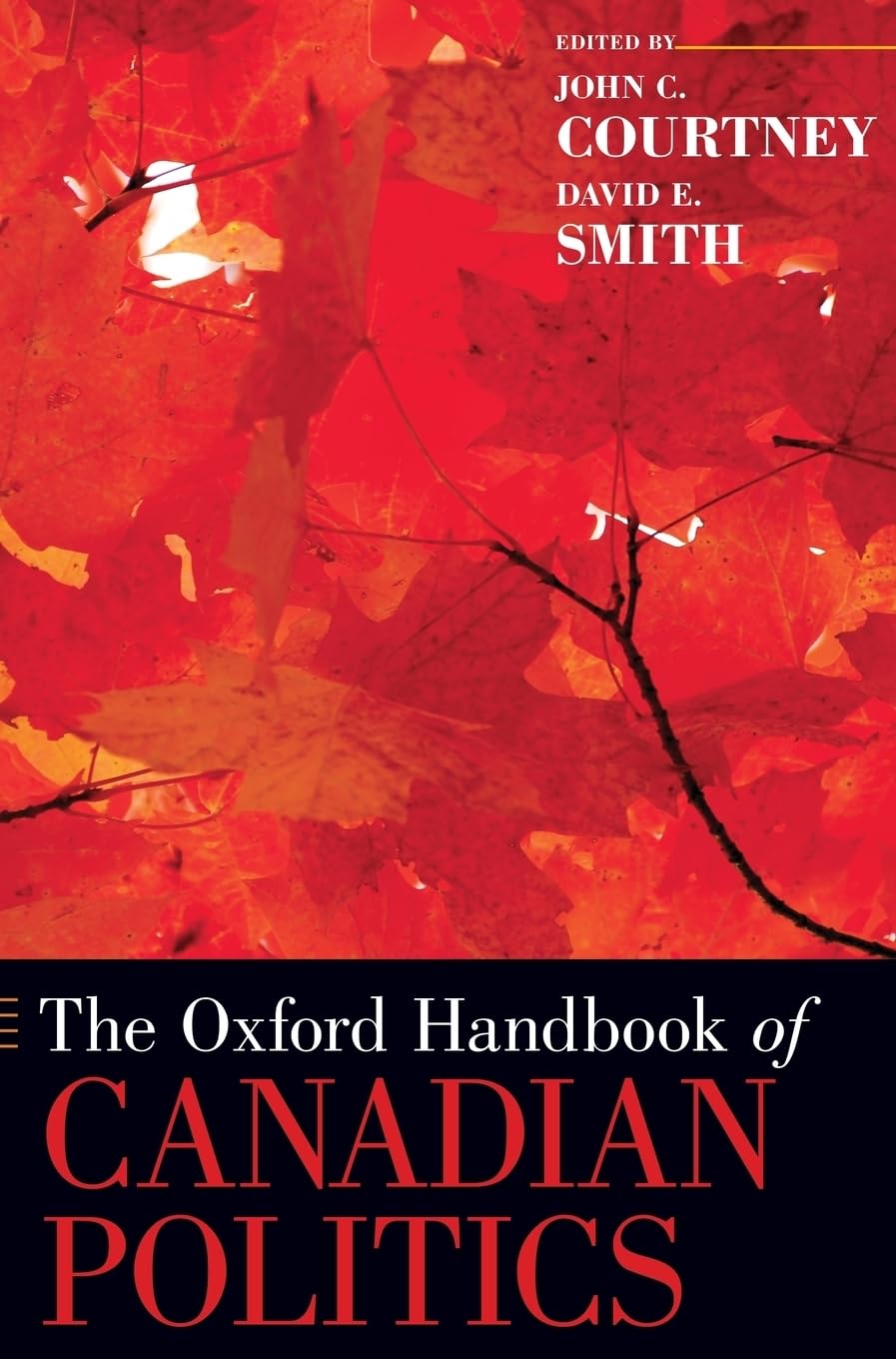 Oxford Handbook of Canadian Politics Social Sciences