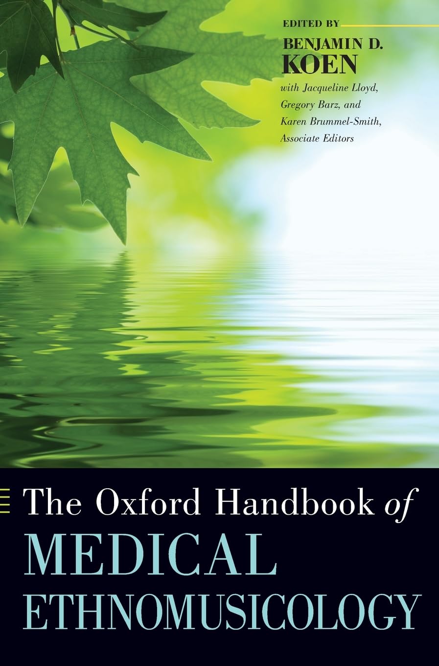 Oxford Handbook of Medical Ethnomusicology Medicine