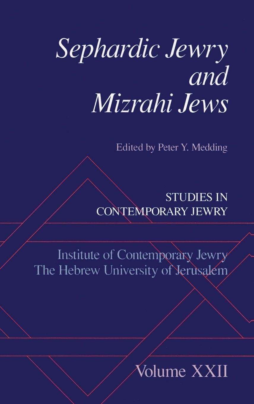 Sephardic Jewry and Mizrahi Jews Religion & Esotericism