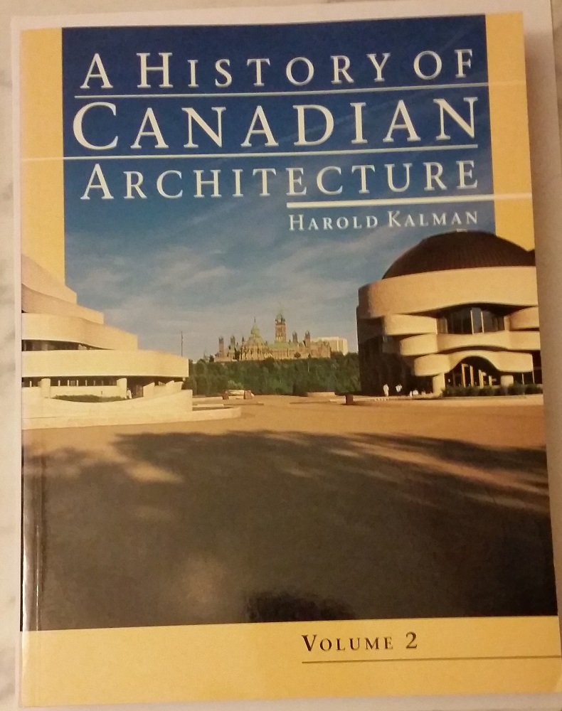 A History of Canadian Architecture book