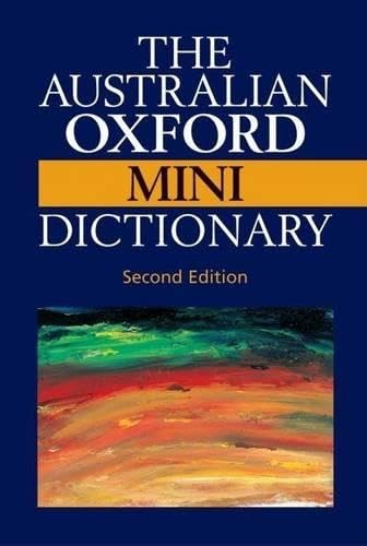 The Australian Oxford Mini Dictionary General education