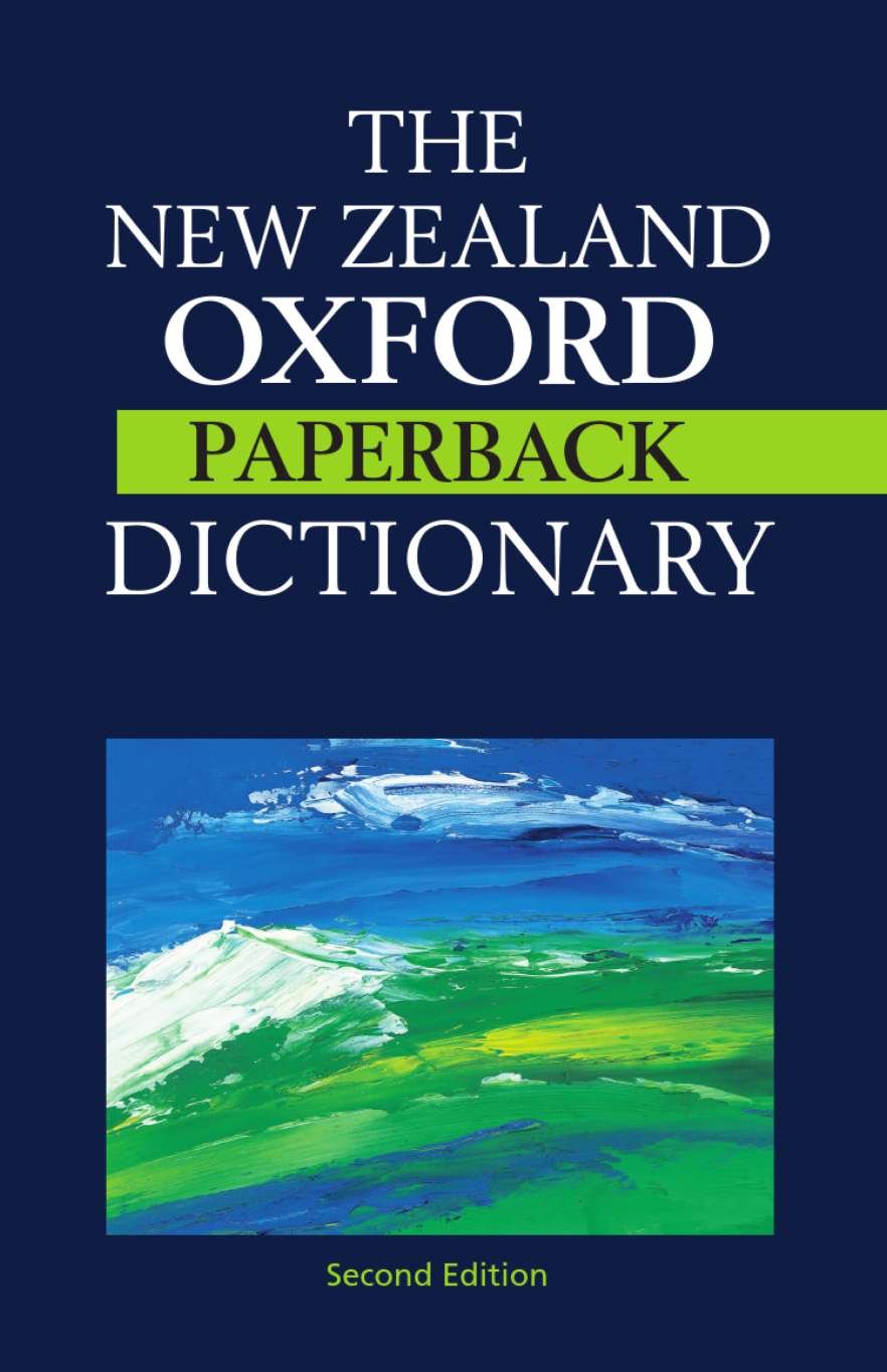The New Zealand Oxford Paperback Dictionary book