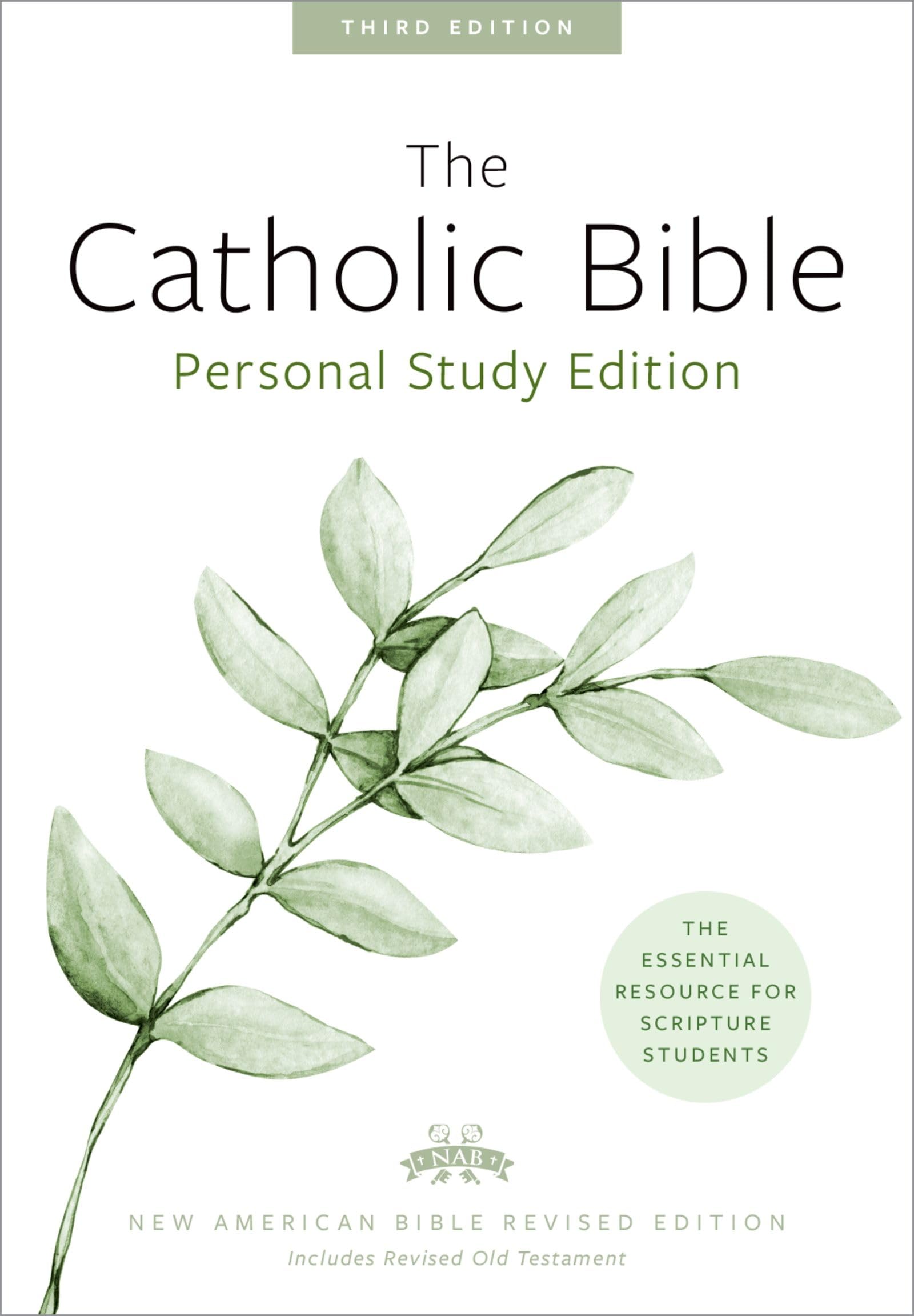 NAB BIB The Catholic Bible: New American Bible Revised Edition, Personal Study Religion & Esotericism