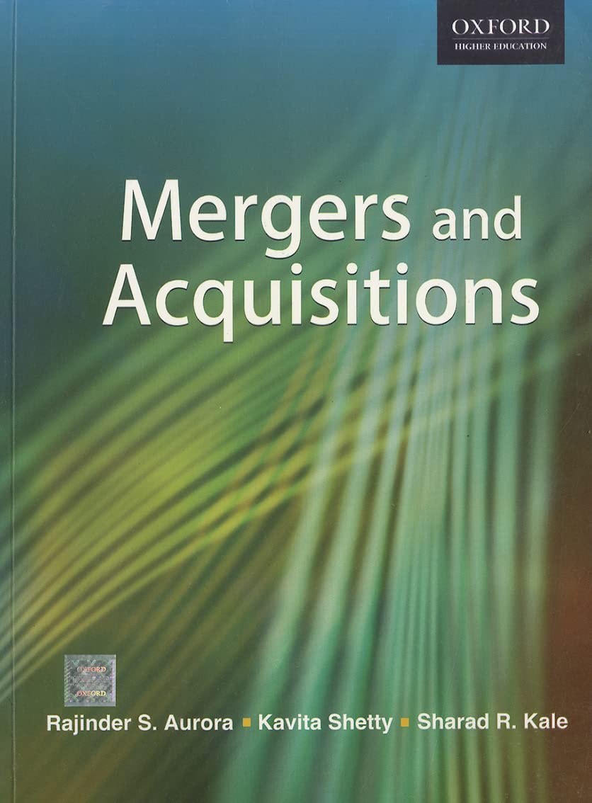 Product Image: Mergers and Acquisitions
