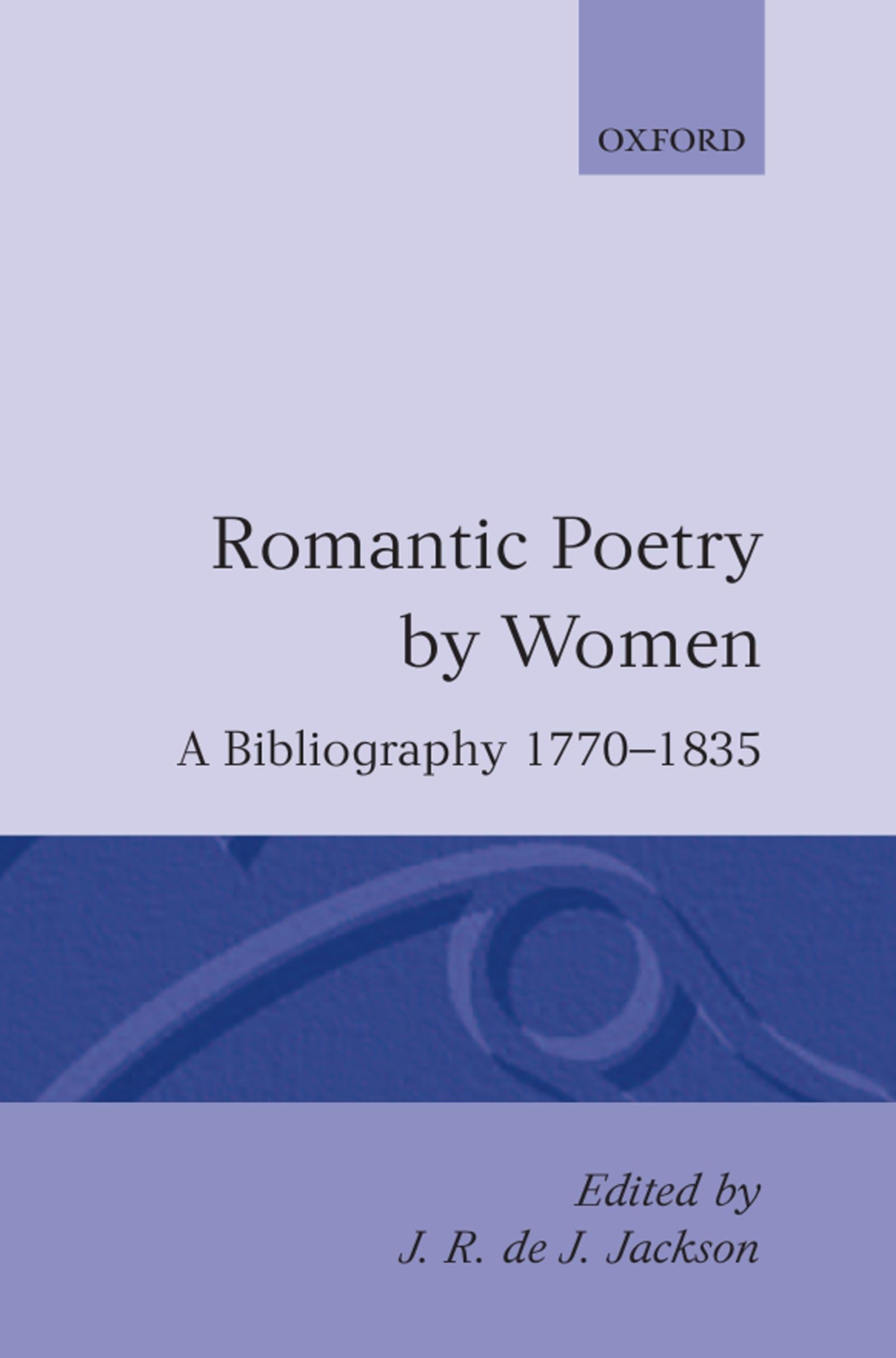 Romantic Poetry by Women Social Sciences