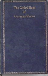 Oxford Book of German Verse, Twelfth to Twentieth Poetry