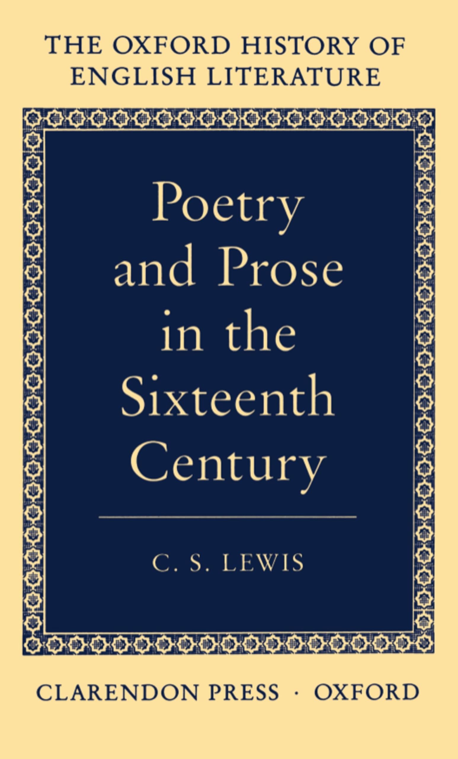 Poetry and Prose in the Sixteenth Century book
