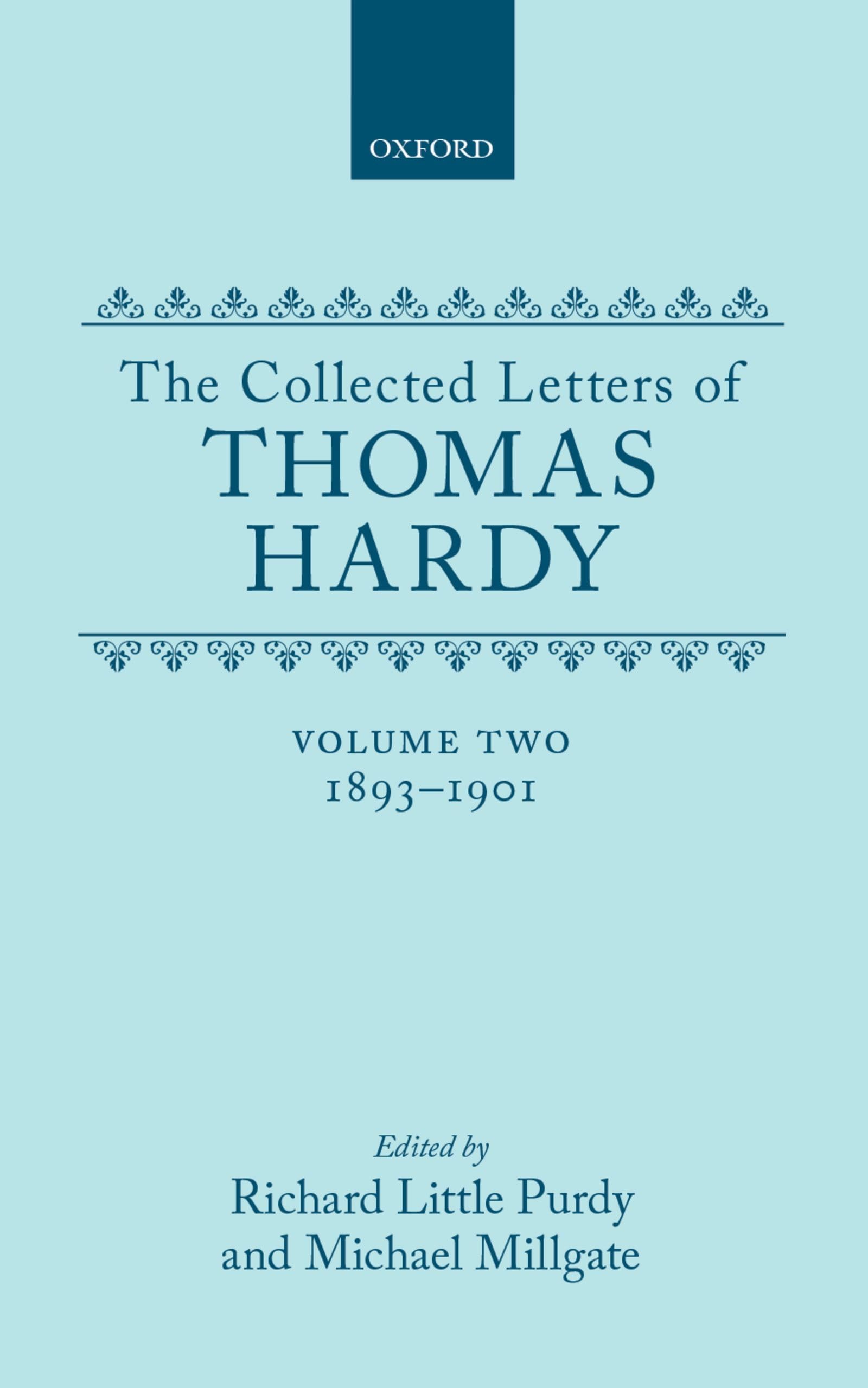 The Collected Letters of Thomas Hardy Social Sciences
