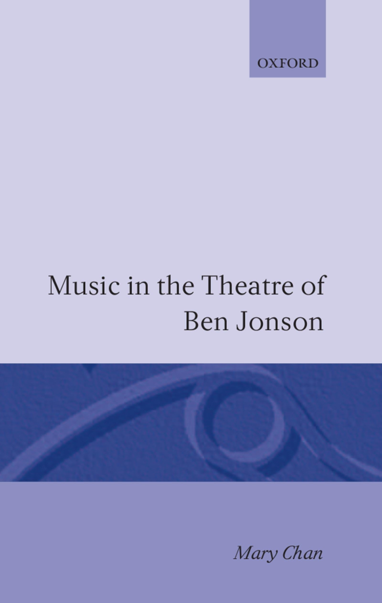 Music in the Theatre of Ben Jonson Law
