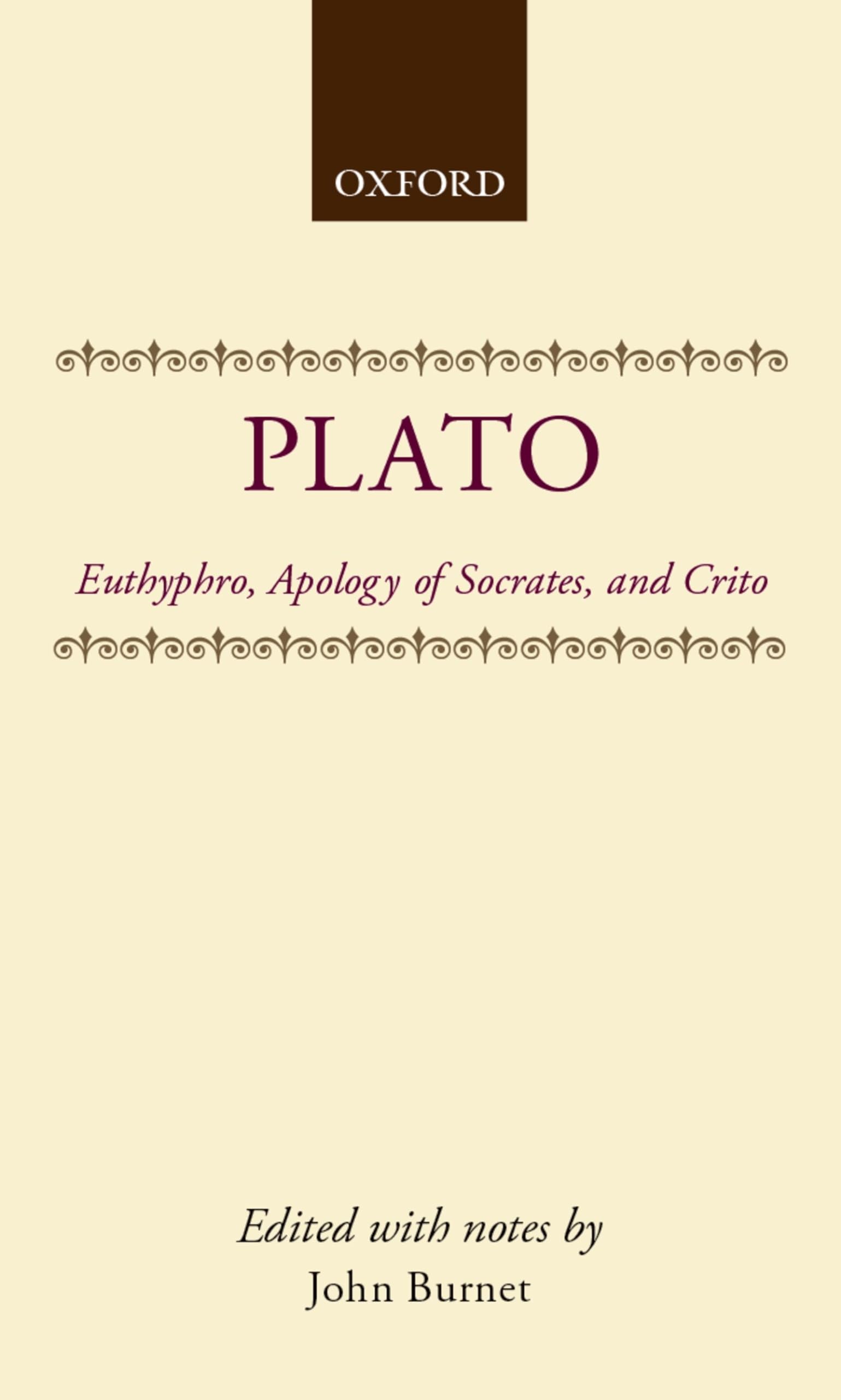 Euthyphro, Apology Of Socrates, And Crito (Plato) book